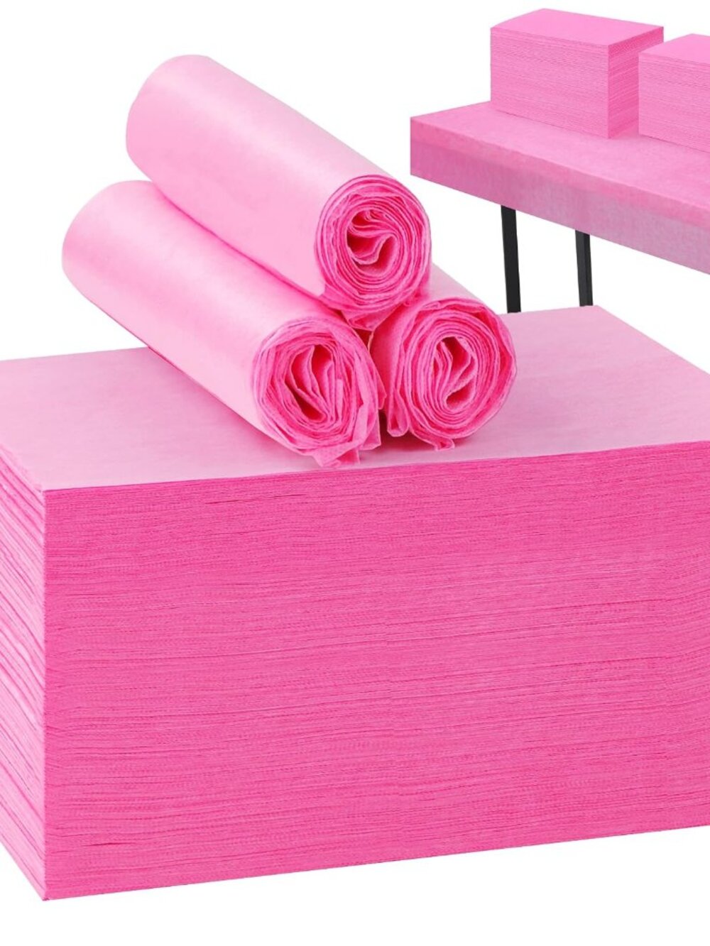 100 Pcs Disposable Bed Sheets 31" x 71" Massage Table Sheets Non Woven Fabric SP